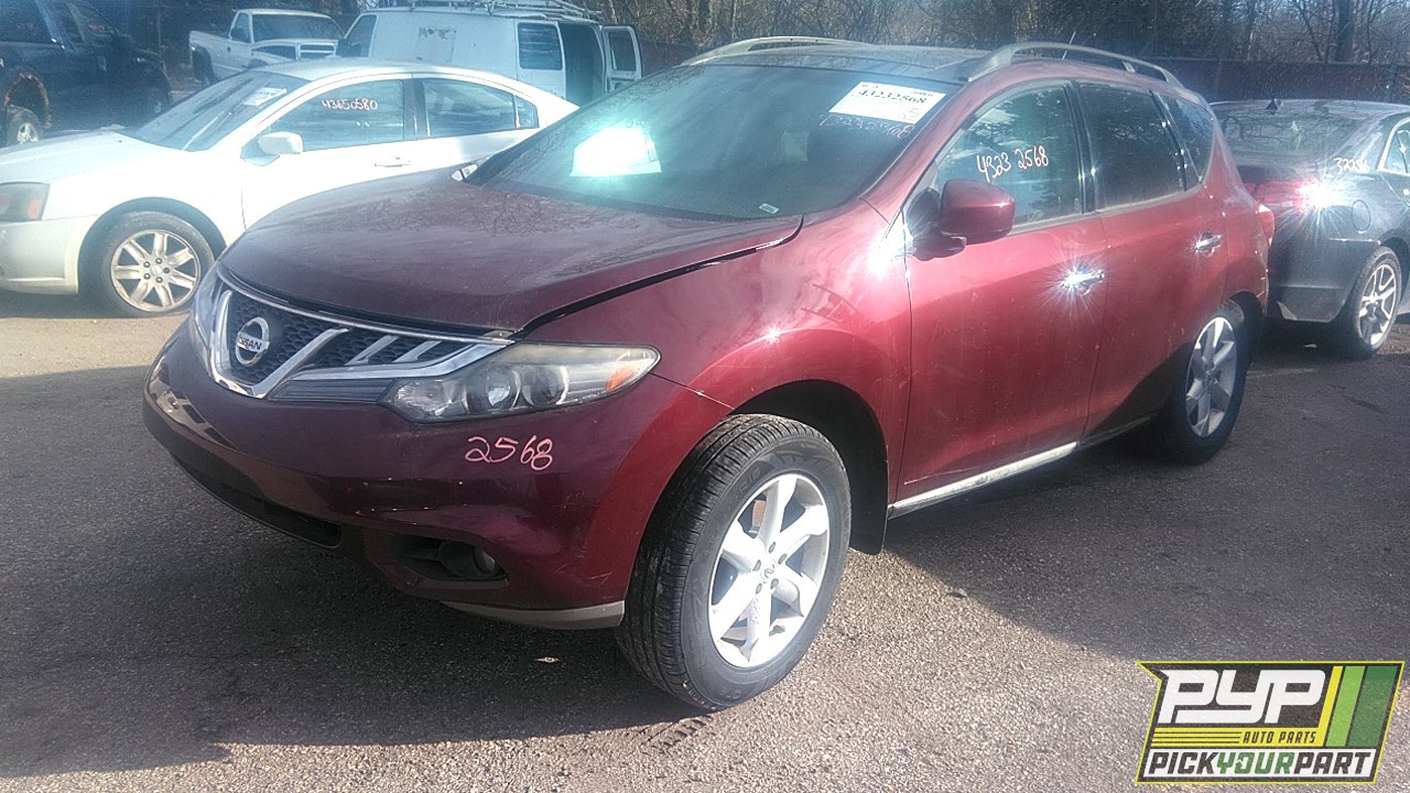 2012 NISSAN MURANO available for parts