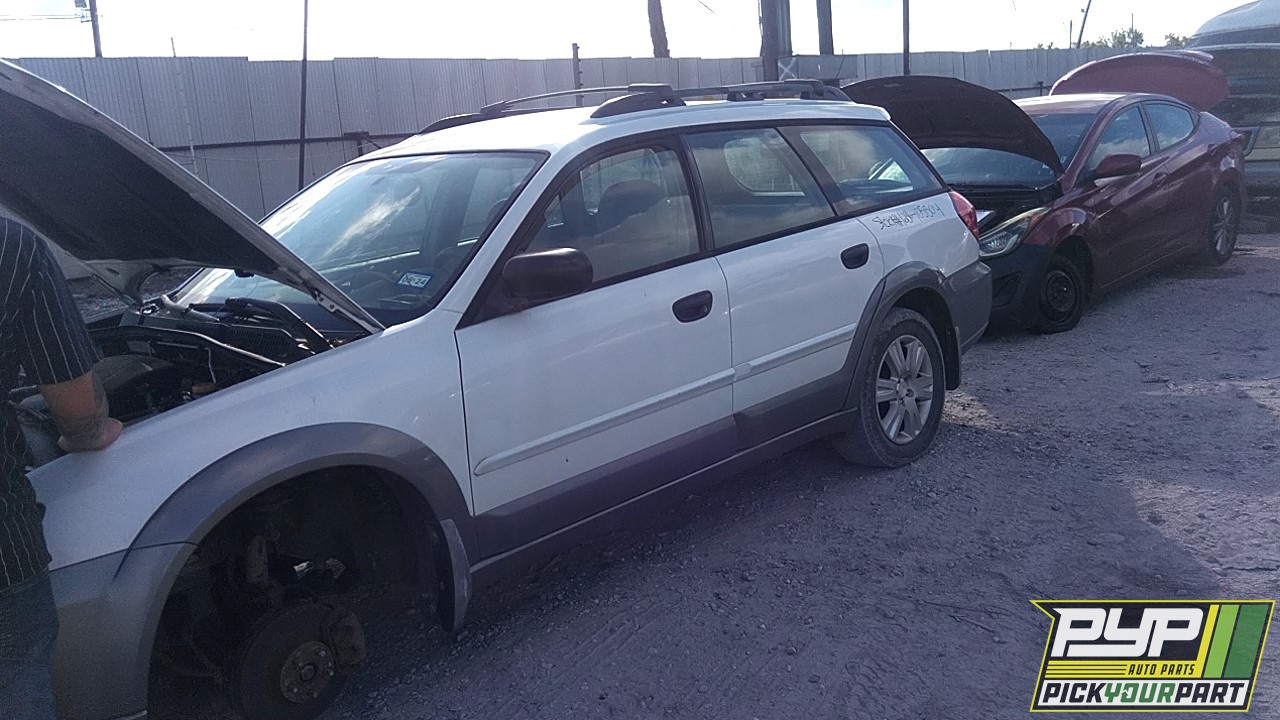 2005 SUBARU OUTBACK partes disponibles