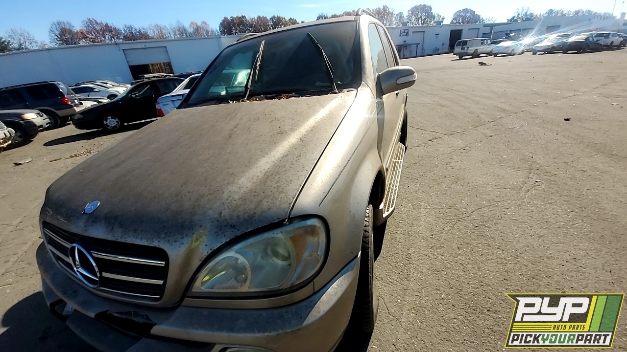 2002 MERCEDES-BENZ ML500 available for parts