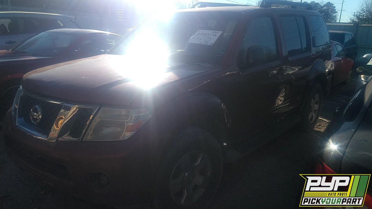 2009 NISSAN PATHFINDER available for parts