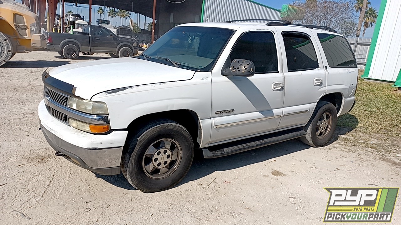 2001 CHEVROLET TAHOE partes disponibles