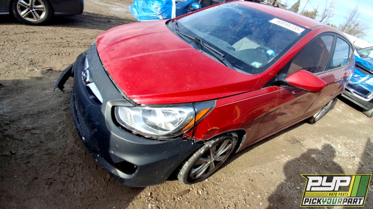 2012 HYUNDAI ACCENT available for parts
