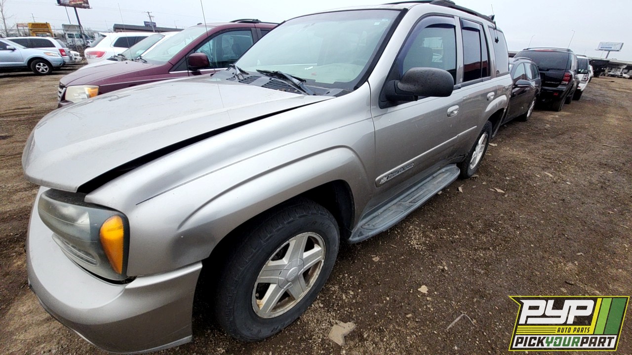 2002 CHEVROLET TRAILBLAZER partes disponibles
