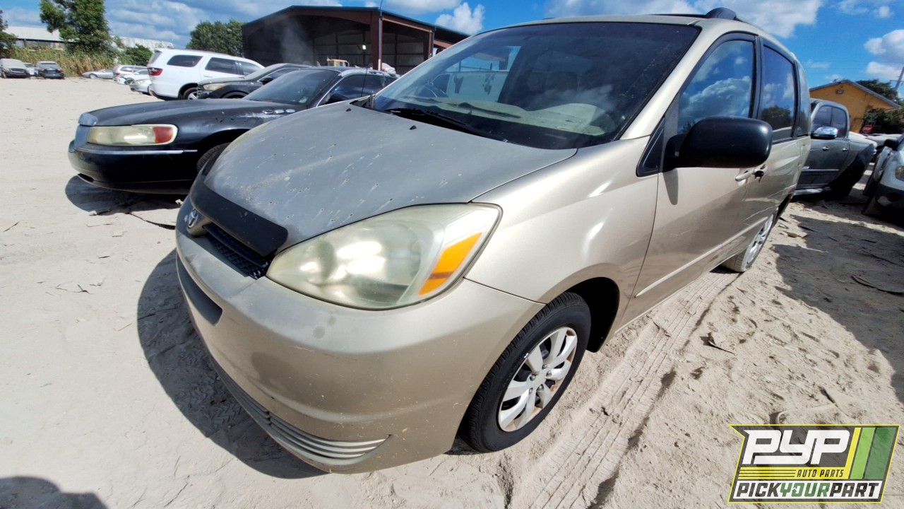 2004 TOYOTA SIENNA available for parts