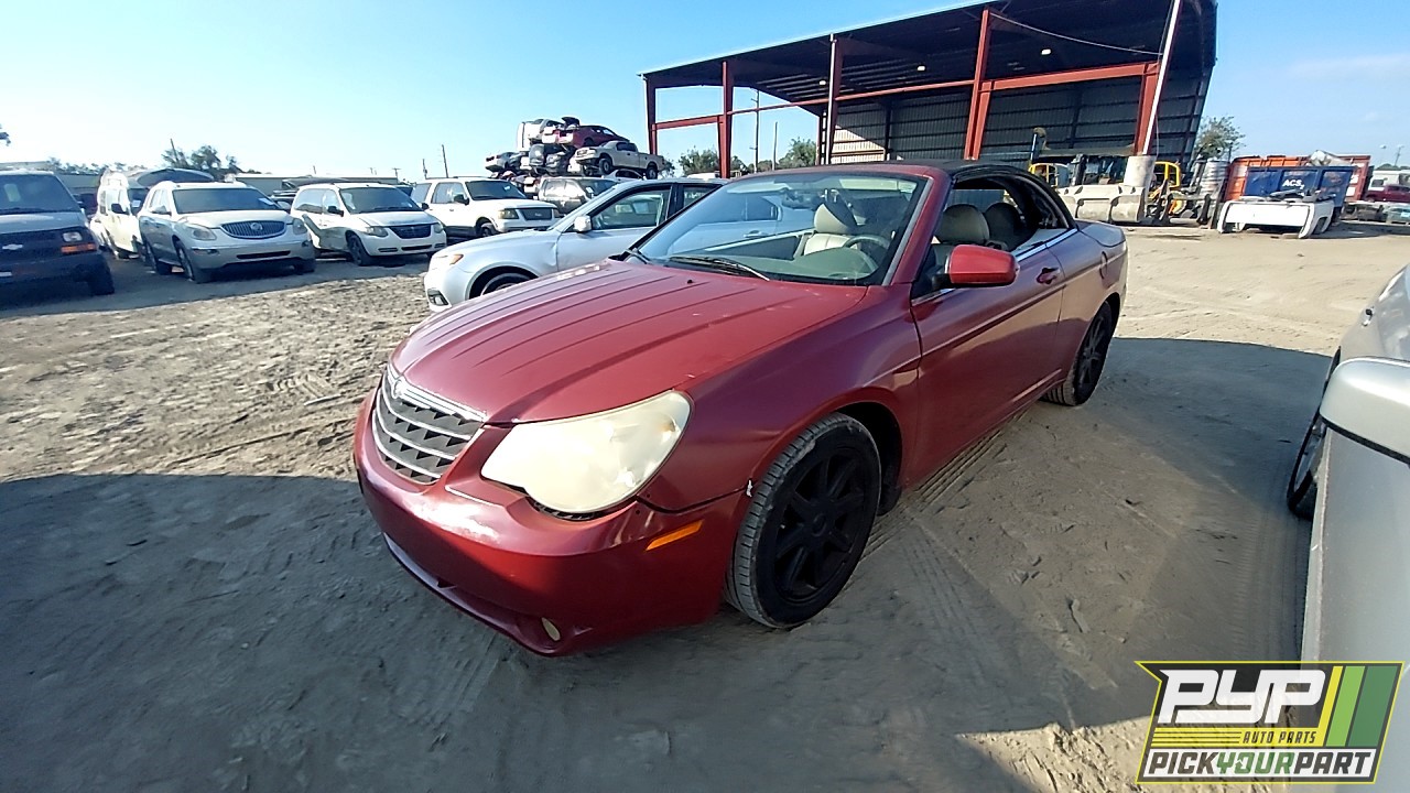 2008 CHRYSLER SEBRING partes disponibles