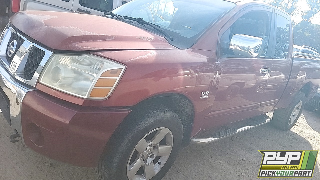 2004 NISSAN TITAN available for parts