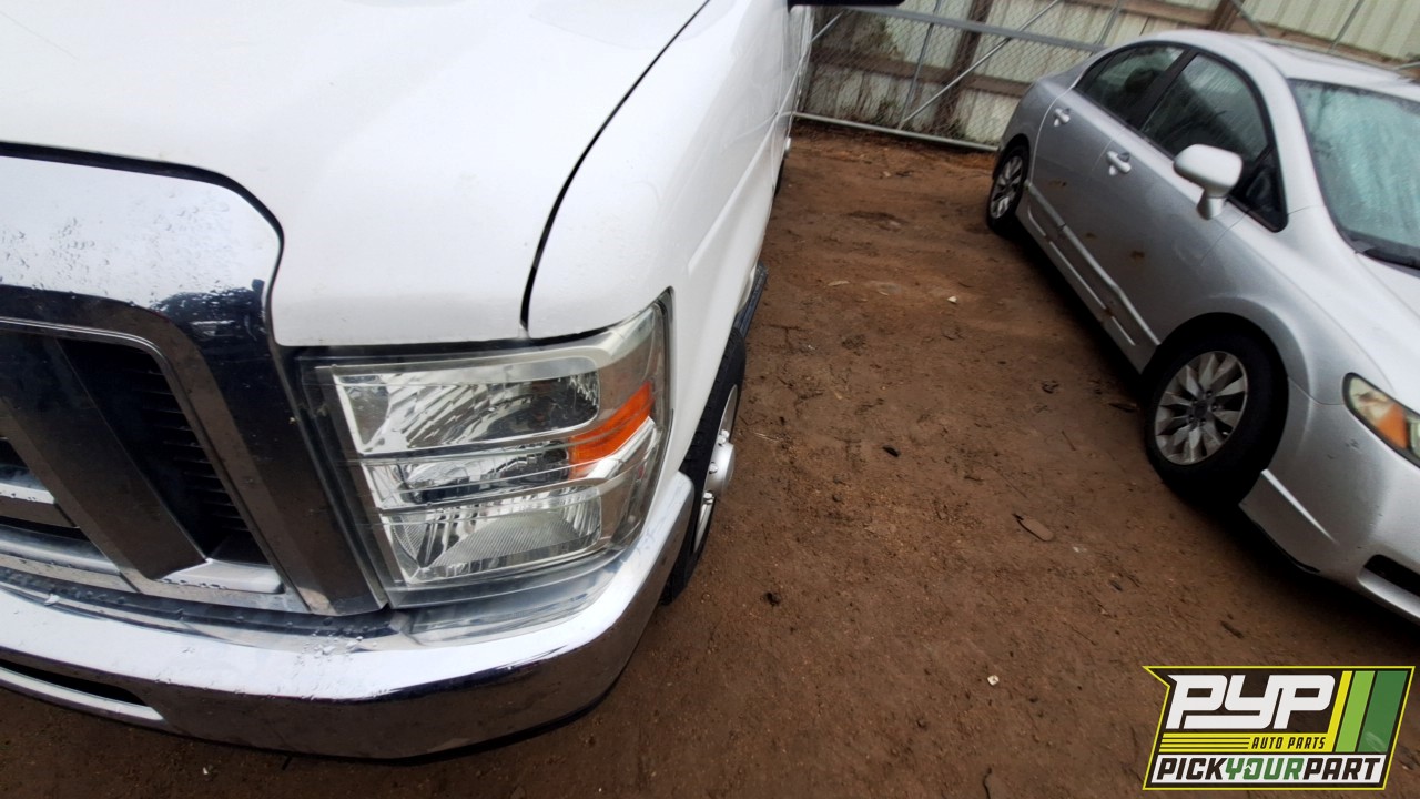 2012 FORD E-350 SUPER DUTY partes disponibles