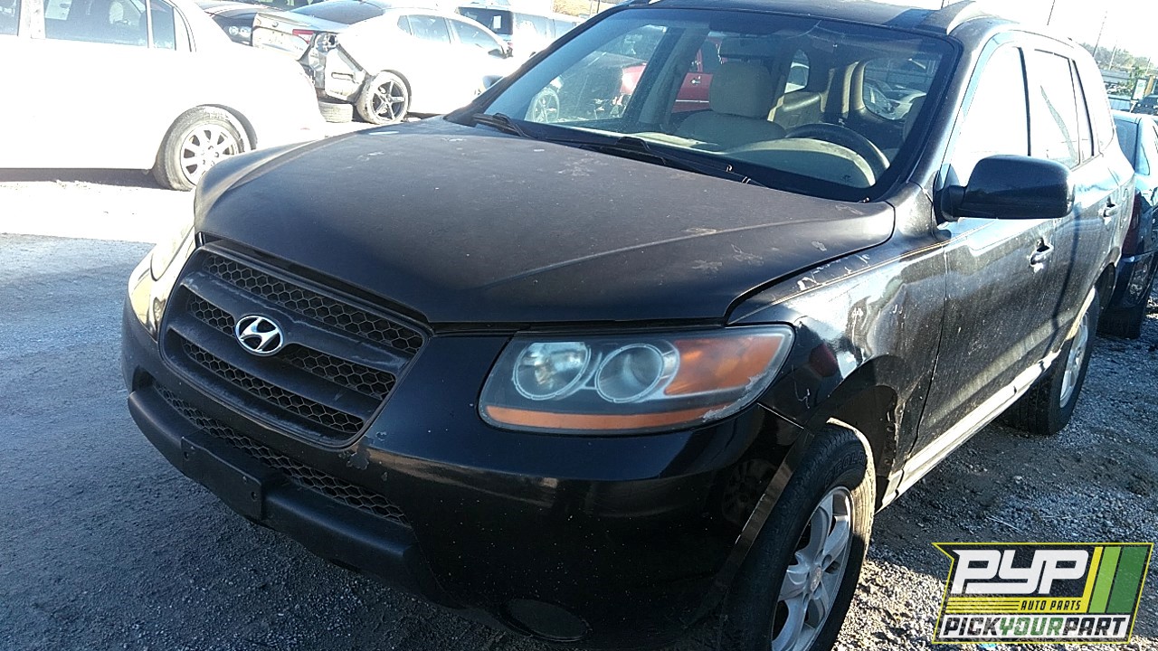 2008 HYUNDAI SANTA FE partes disponibles