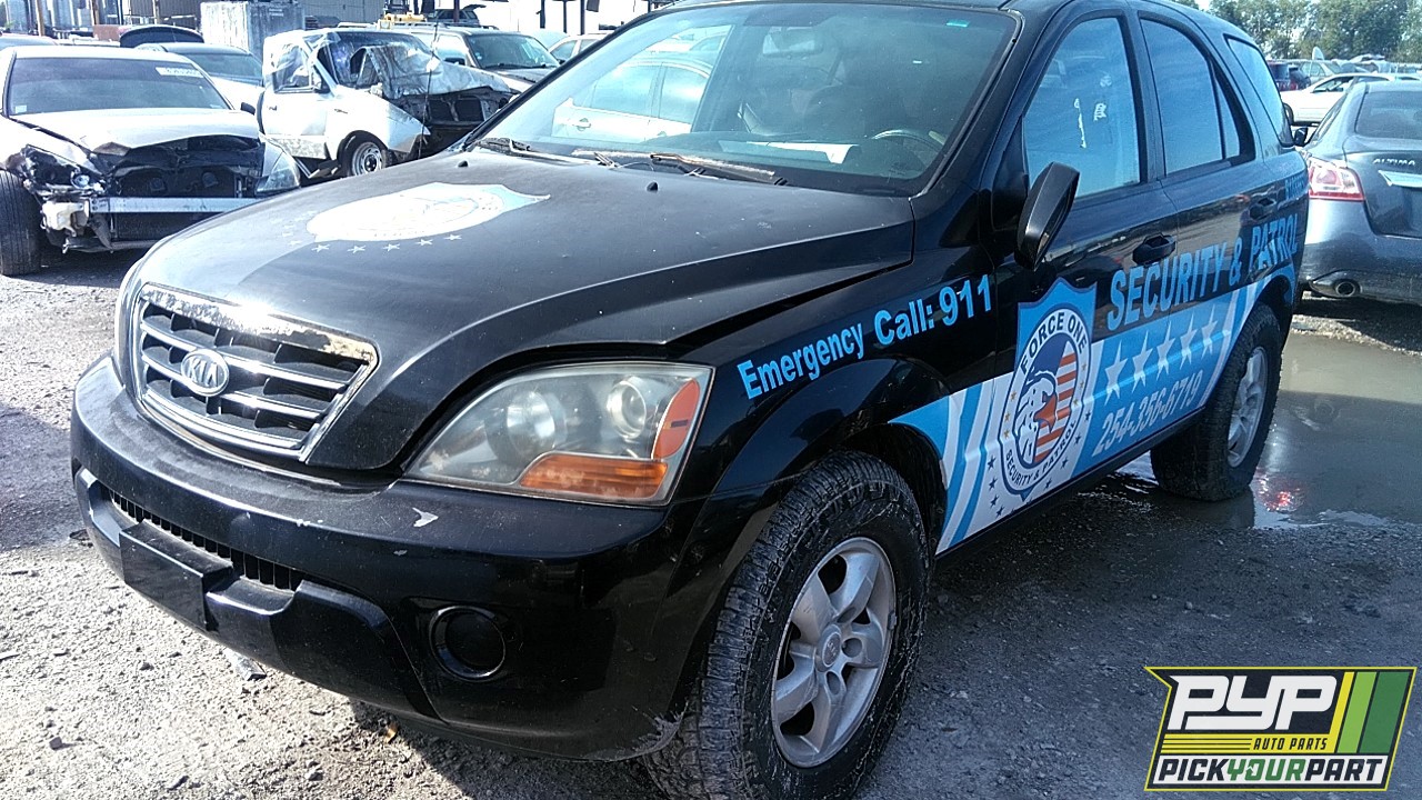 2007 KIA SORENTO partes disponibles