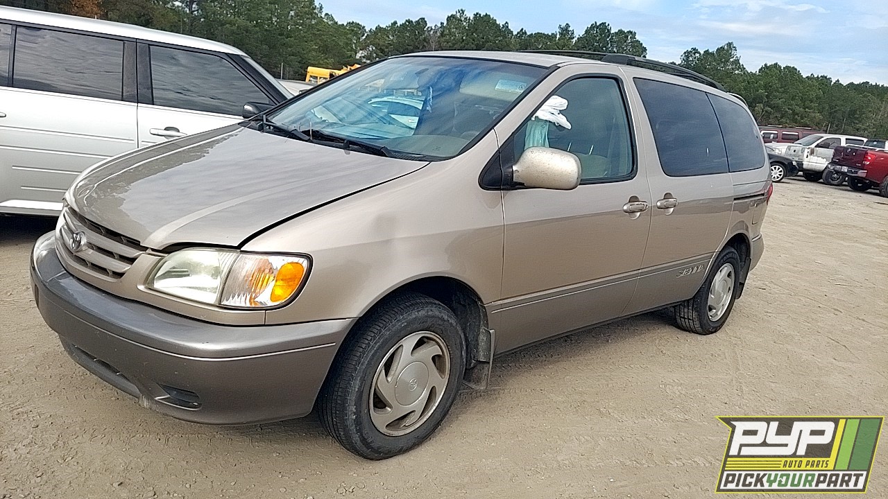 2002 TOYOTA SIENNA available for parts