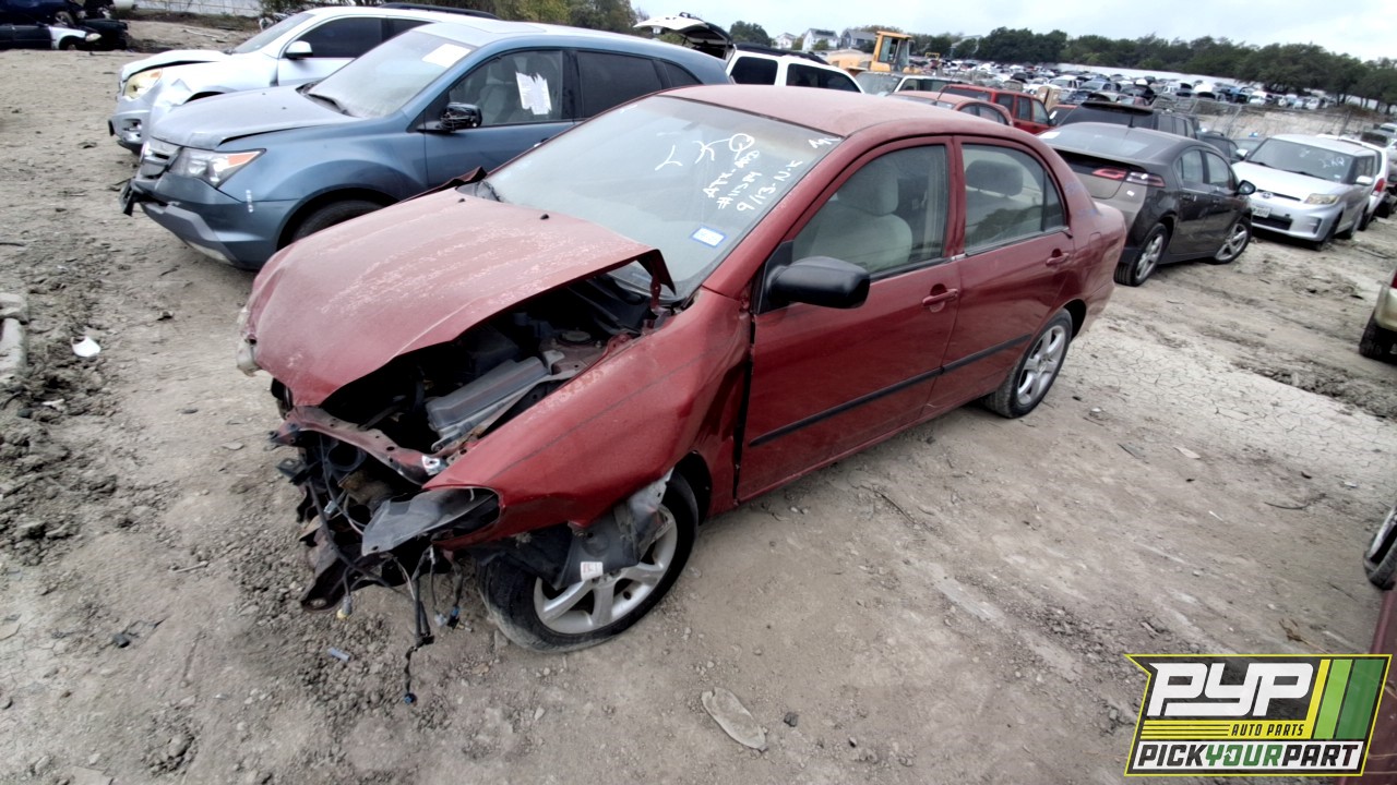 2005 TOYOTA COROLLA partes disponibles