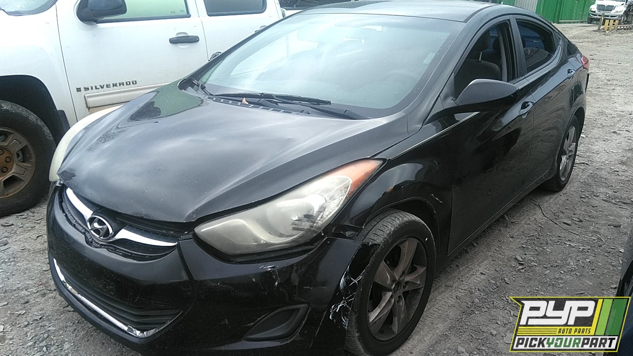 2011 HYUNDAI ELANTRA partes disponibles