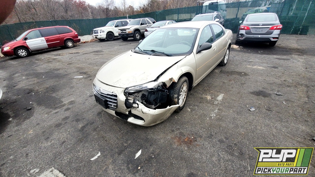 2006 CHRYSLER SEBRING partes disponibles