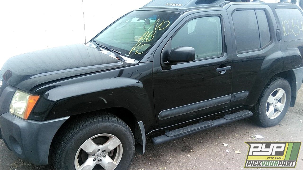 2007 NISSAN XTERRA partes disponibles