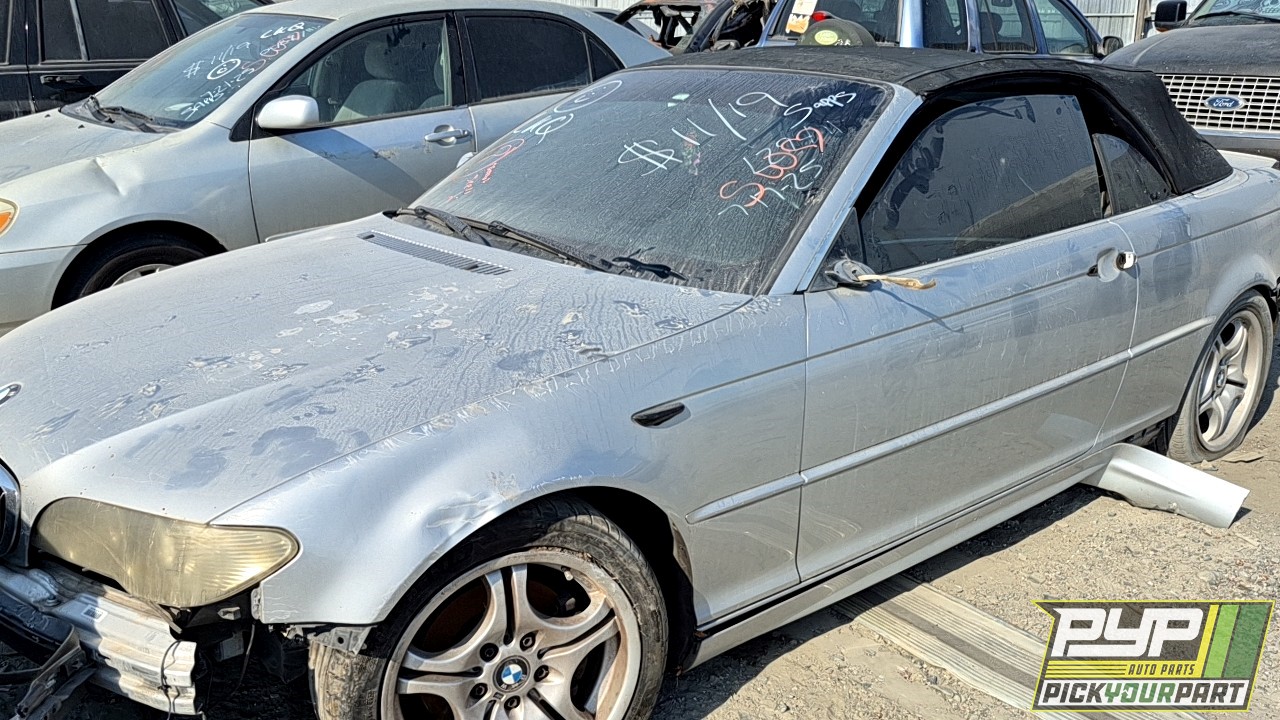 2004 BMW 325CI partes disponibles