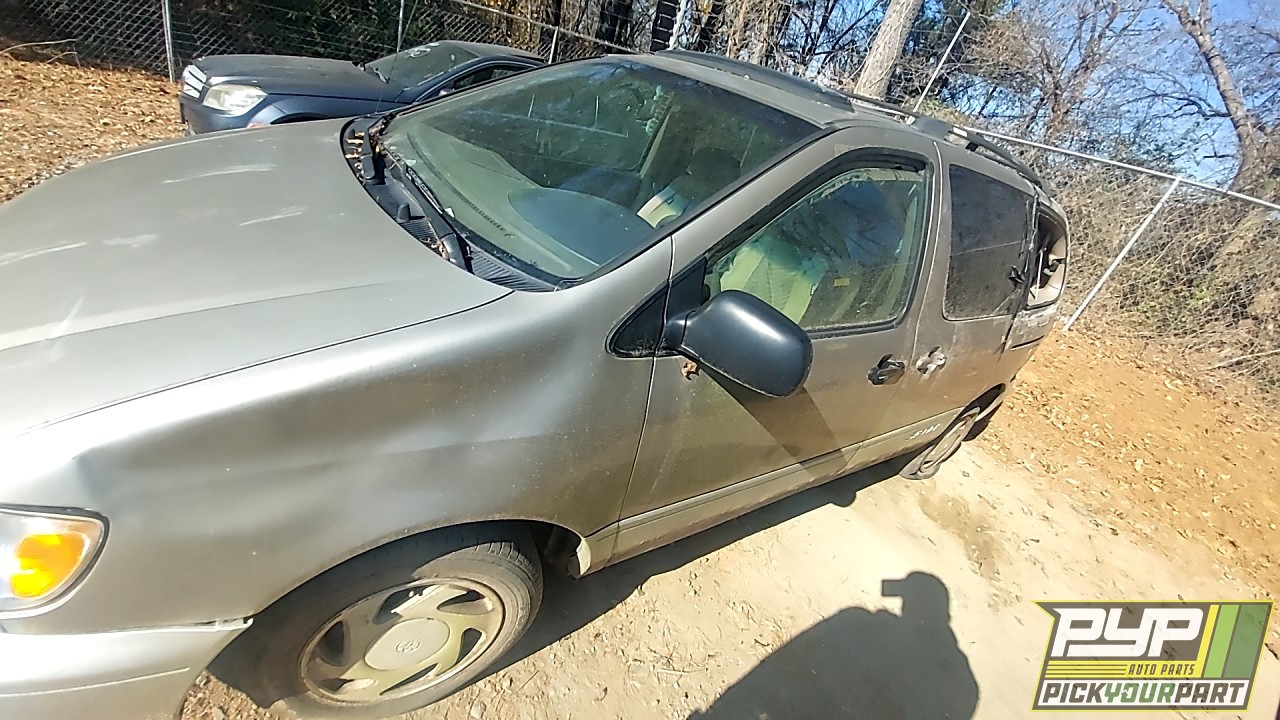 2000 TOYOTA SIENNA partes disponibles