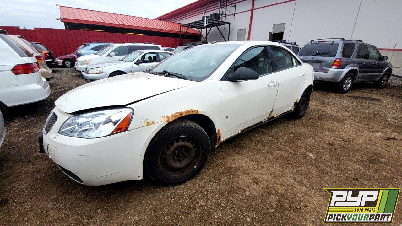 2008 PONTIAC G6 available for parts