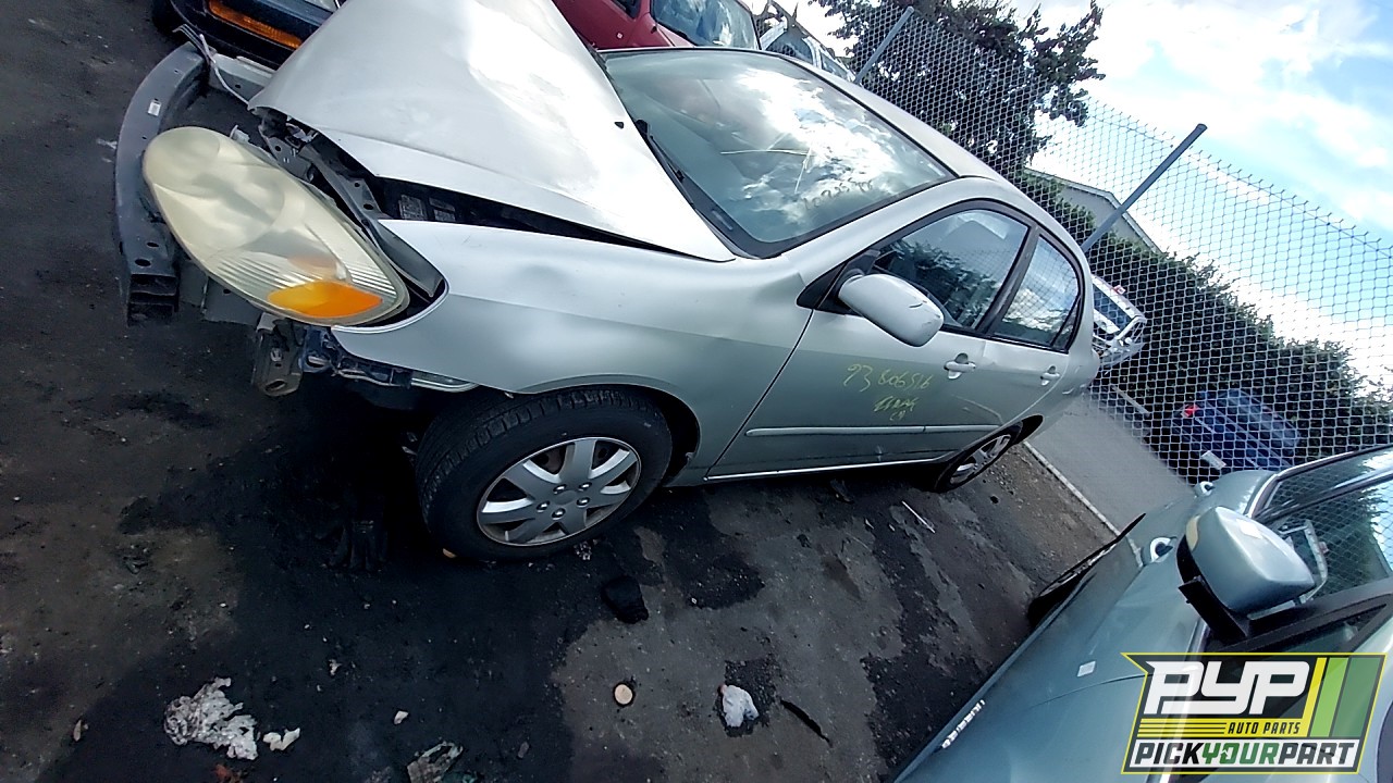 2003 TOYOTA COROLLA available for parts