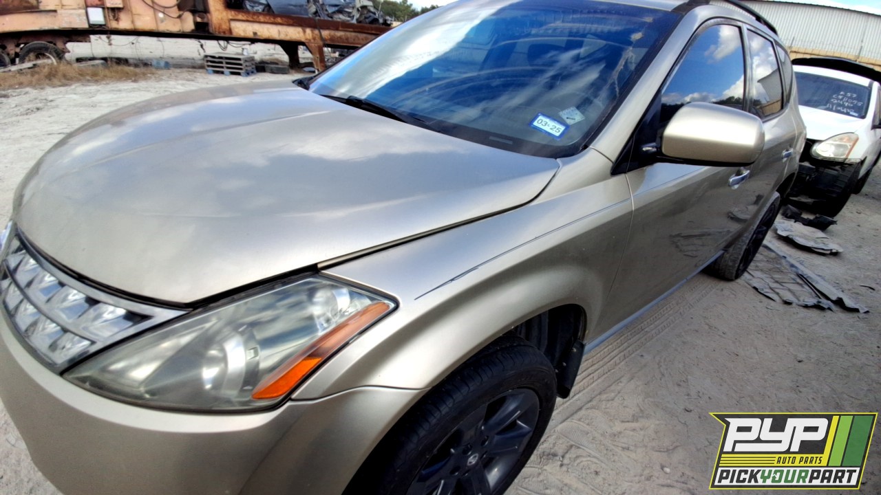 2007 NISSAN MURANO available for parts