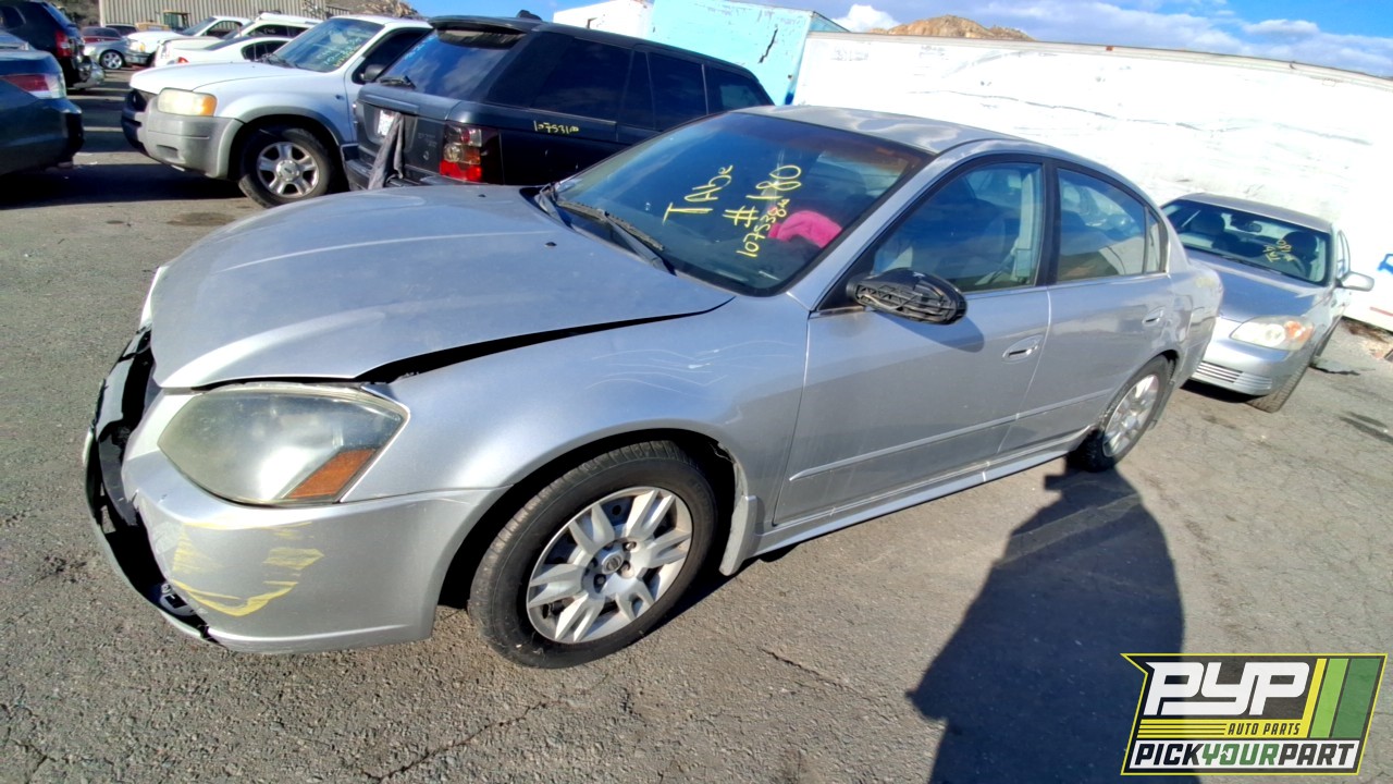 2006 NISSAN ALTIMA partes disponibles