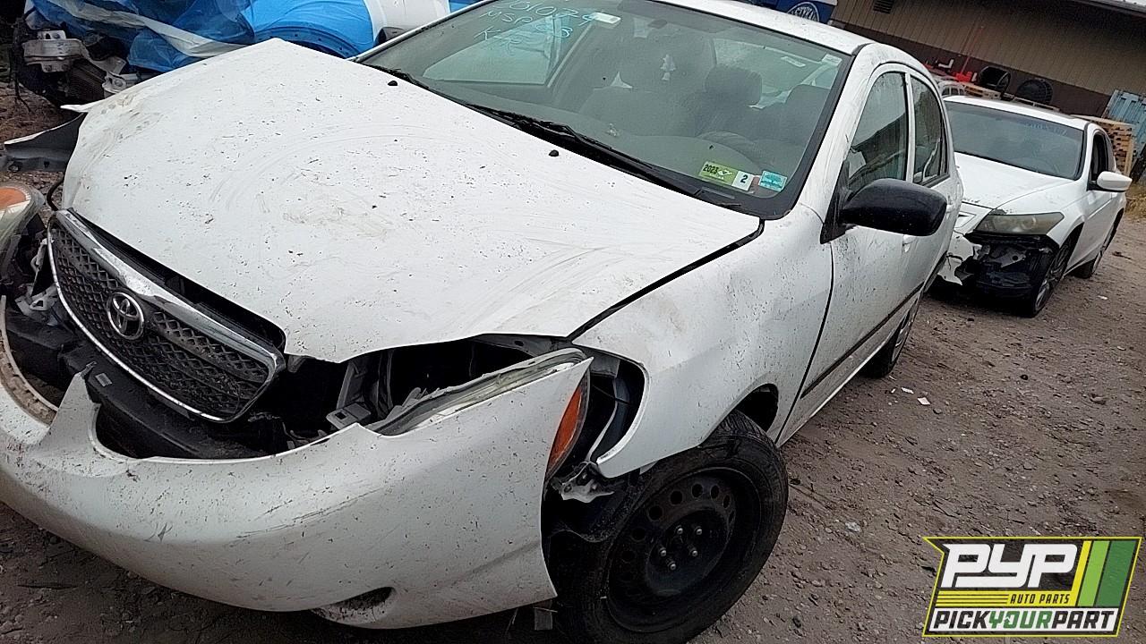 2007 TOYOTA COROLLA available for parts