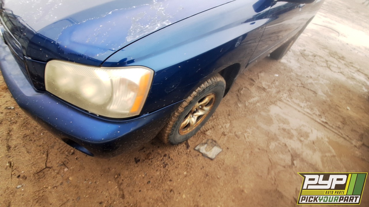 2003 TOYOTA HIGHLANDER partes disponibles