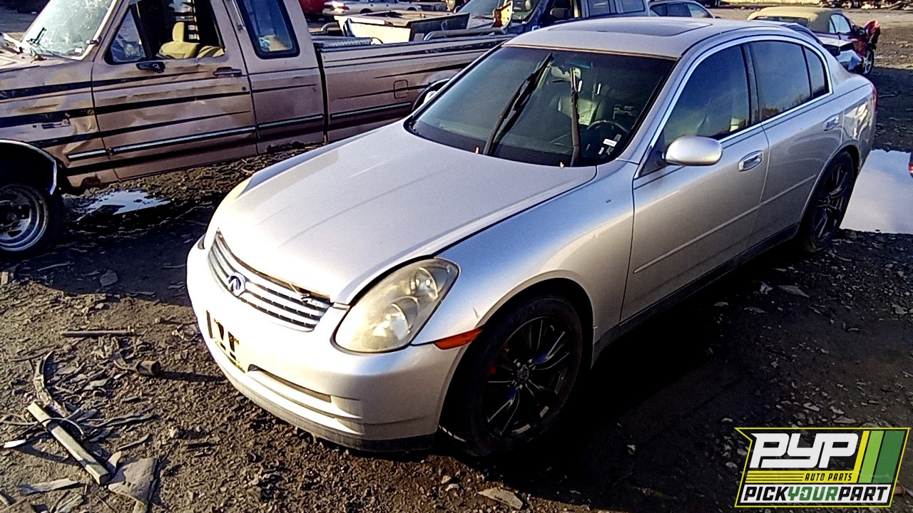2004 INFINITI G35 available for parts