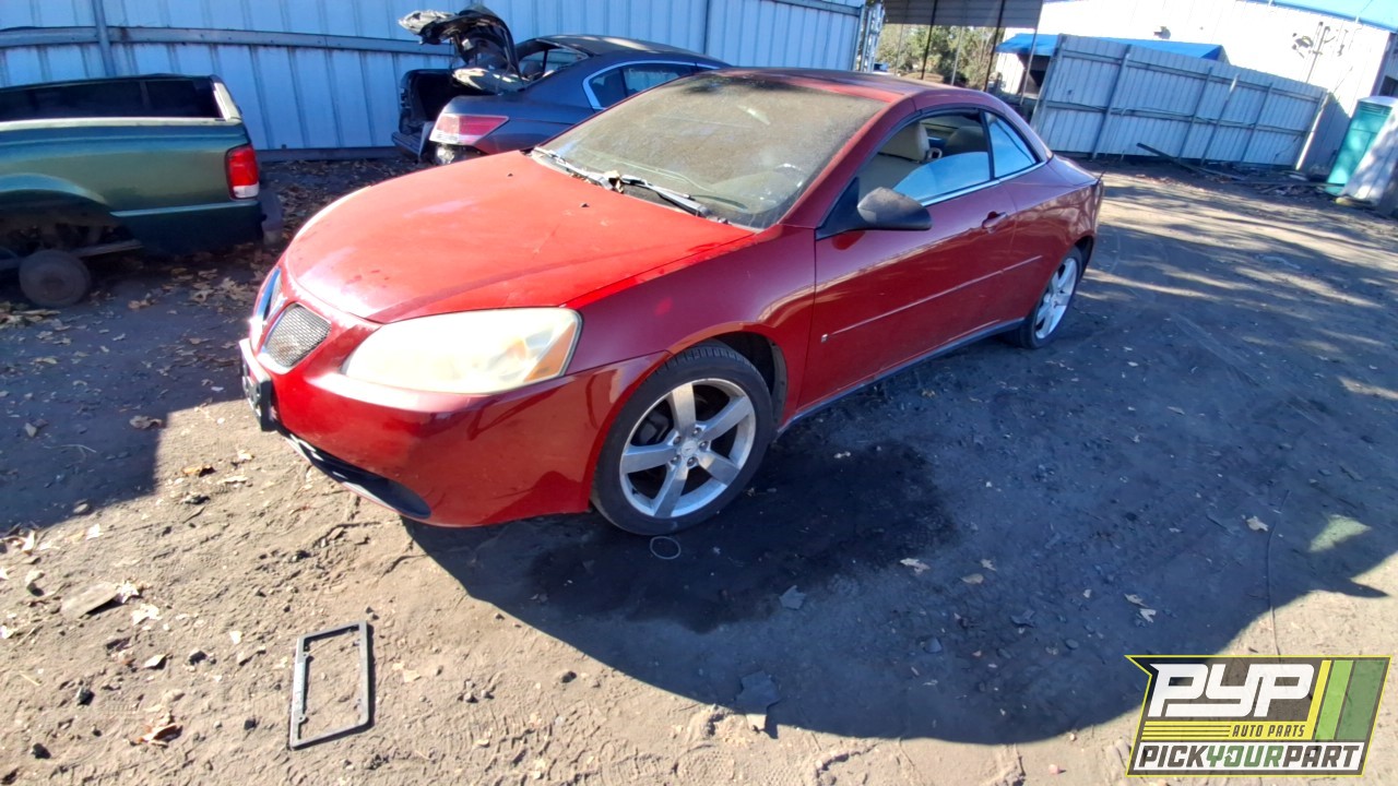 2006 PONTIAC G6 partes disponibles