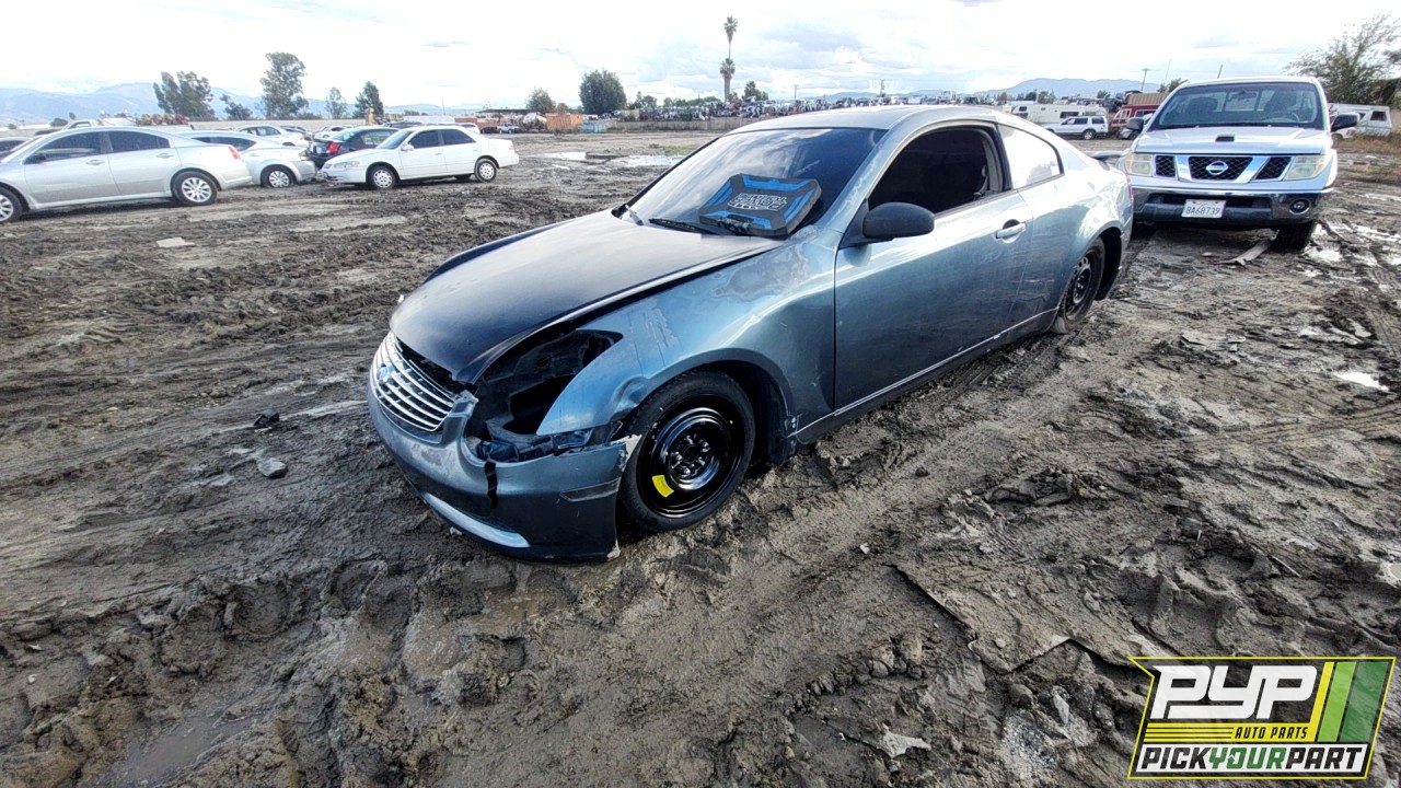 2005 INFINITI G35 available for parts
