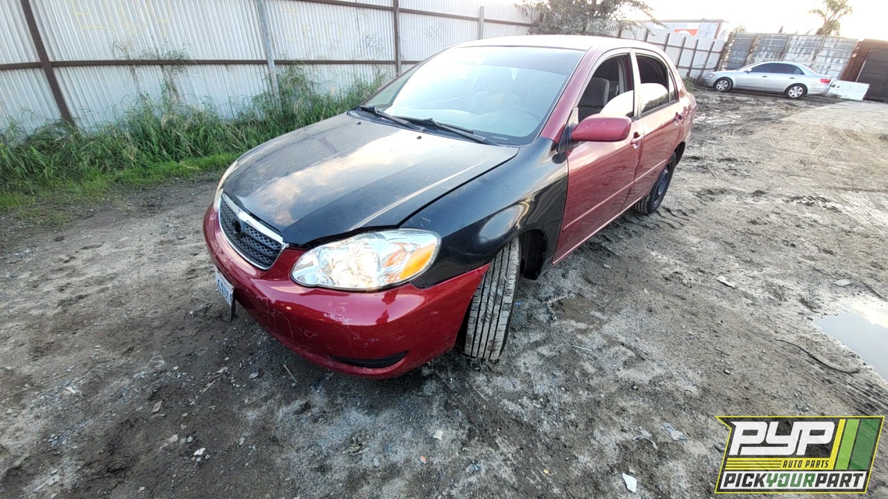 2008 TOYOTA COROLLA available for parts