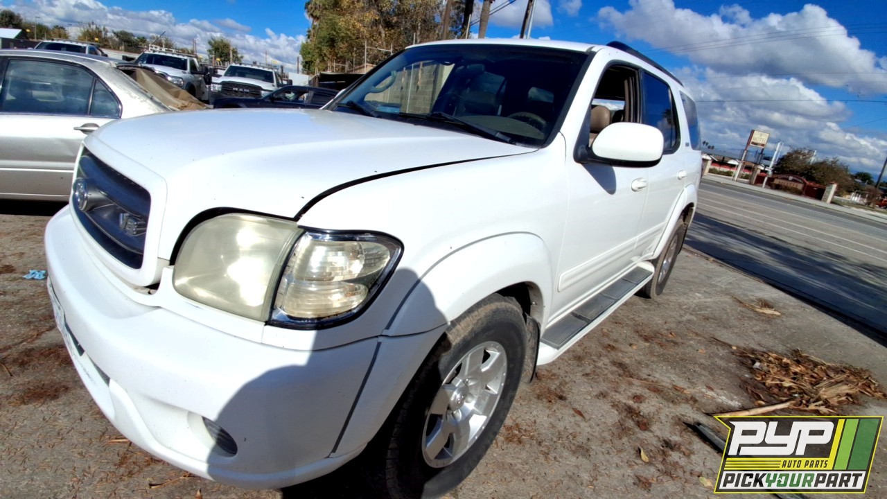2001 TOYOTA SEQUOIA available for parts