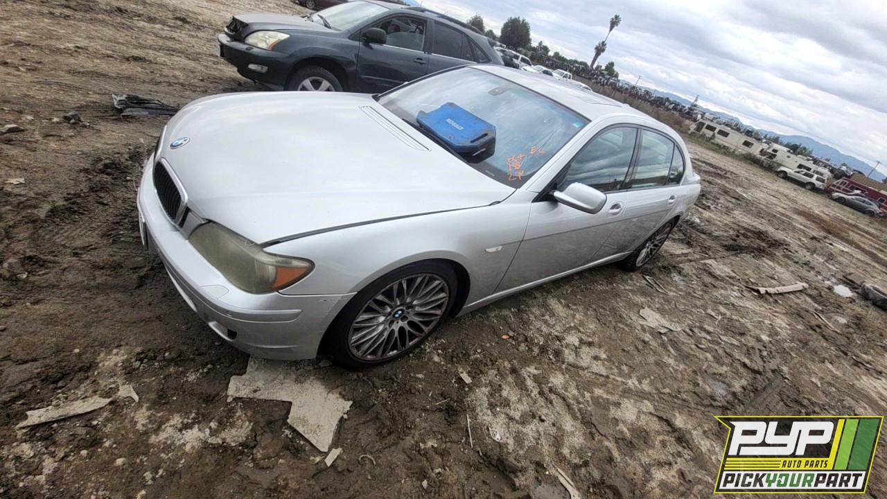 2008 BMW 750LI partes disponibles