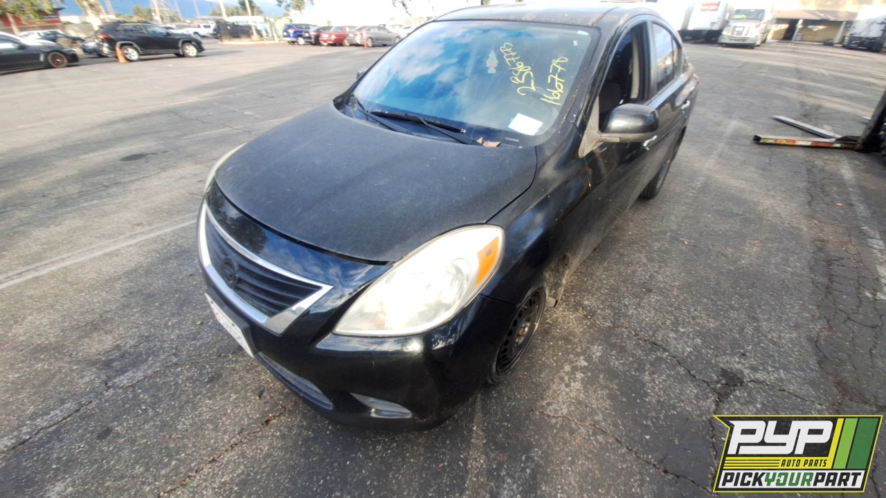 2013 NISSAN VERSA available for parts