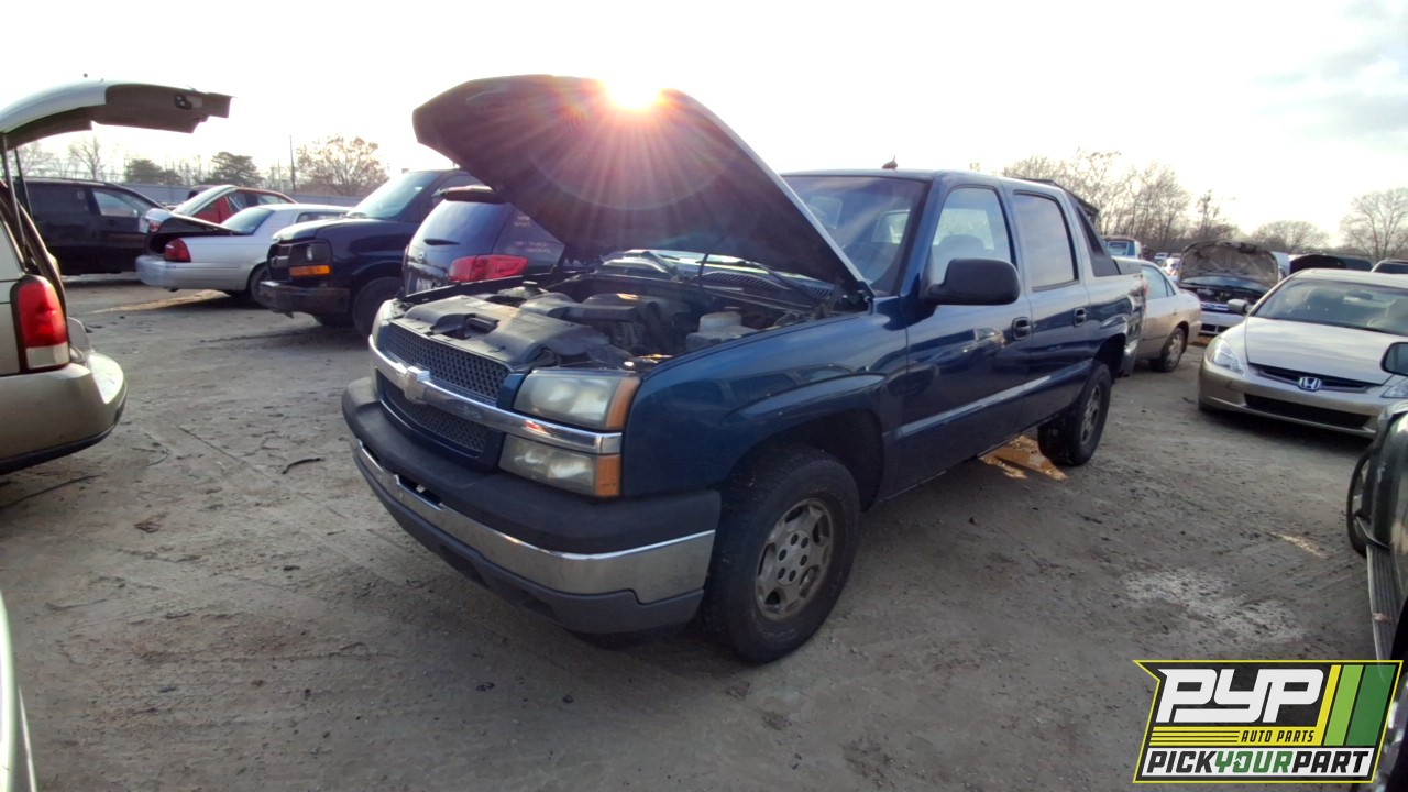 2005 CHEVROLET AVALANCHE 1500 available for parts