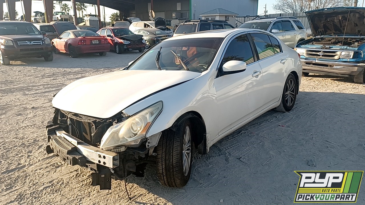 2013 INFINITI G37 available for parts