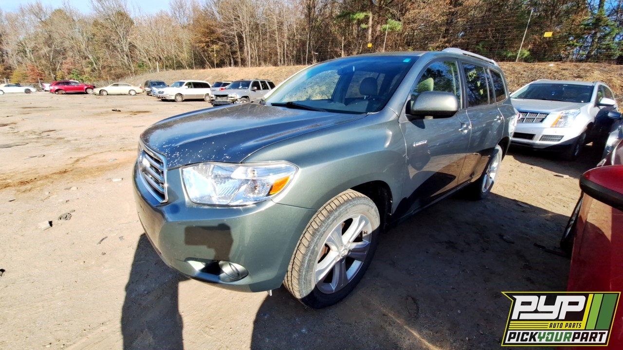 2008 TOYOTA HIGHLANDER partes disponibles