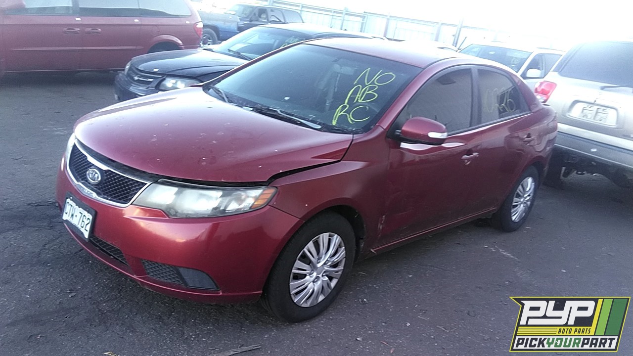2010 KIA FORTE partes disponibles