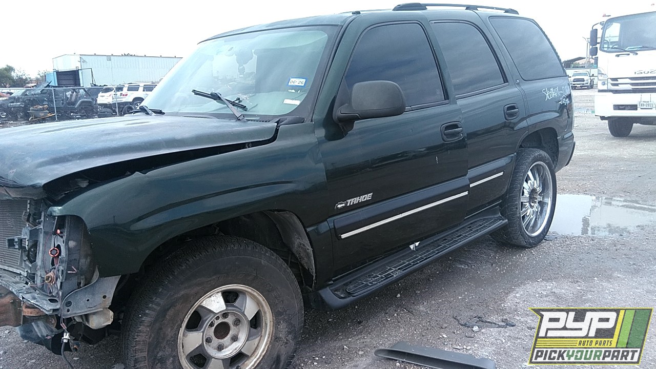 2001 CHEVROLET TAHOE available for parts
