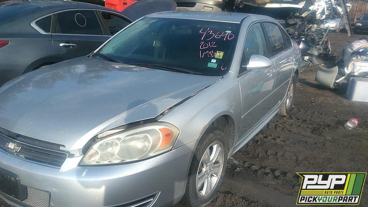 2012 CHEVROLET IMPALA available for parts