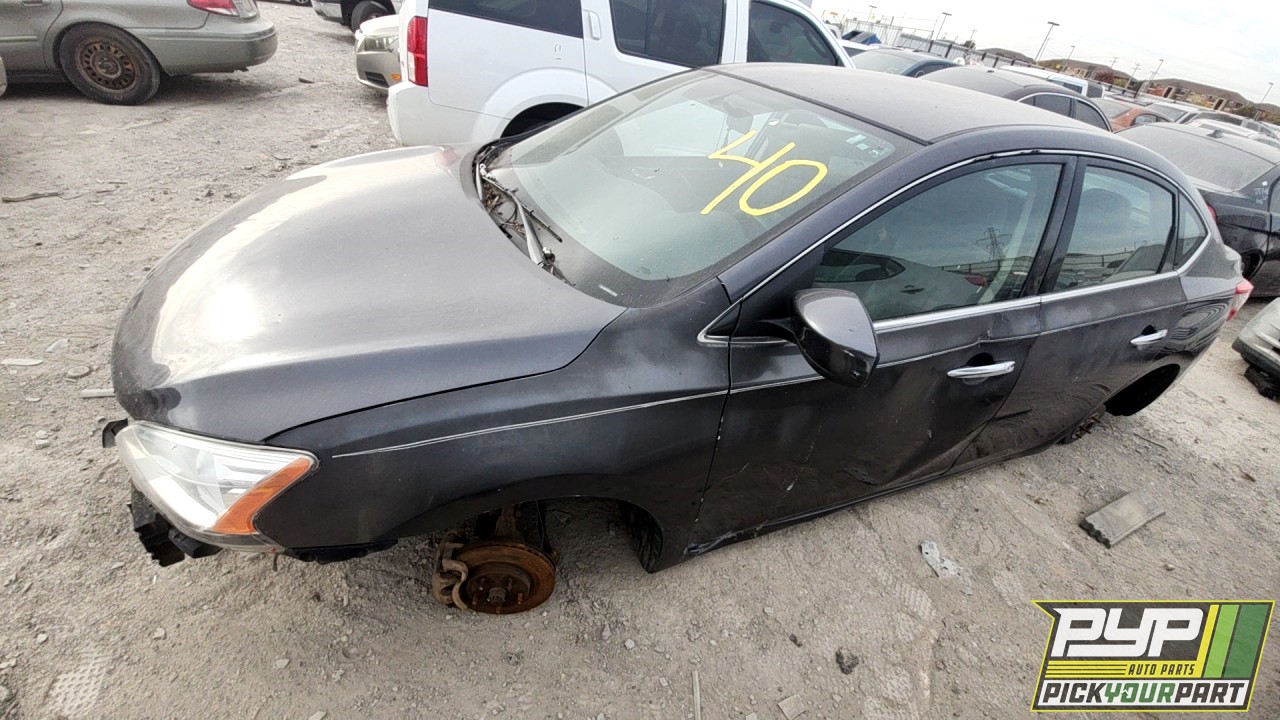 2013 NISSAN SENTRA partes disponibles
