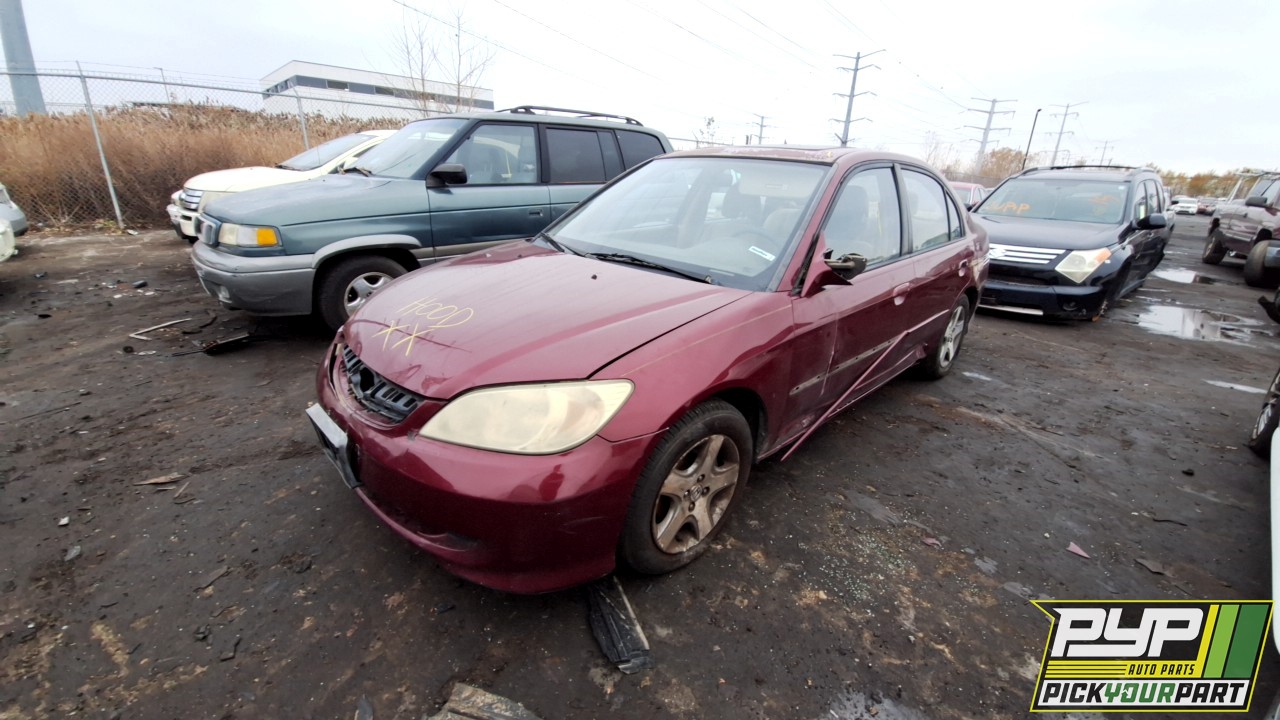 2004 HONDA CIVIC available for parts