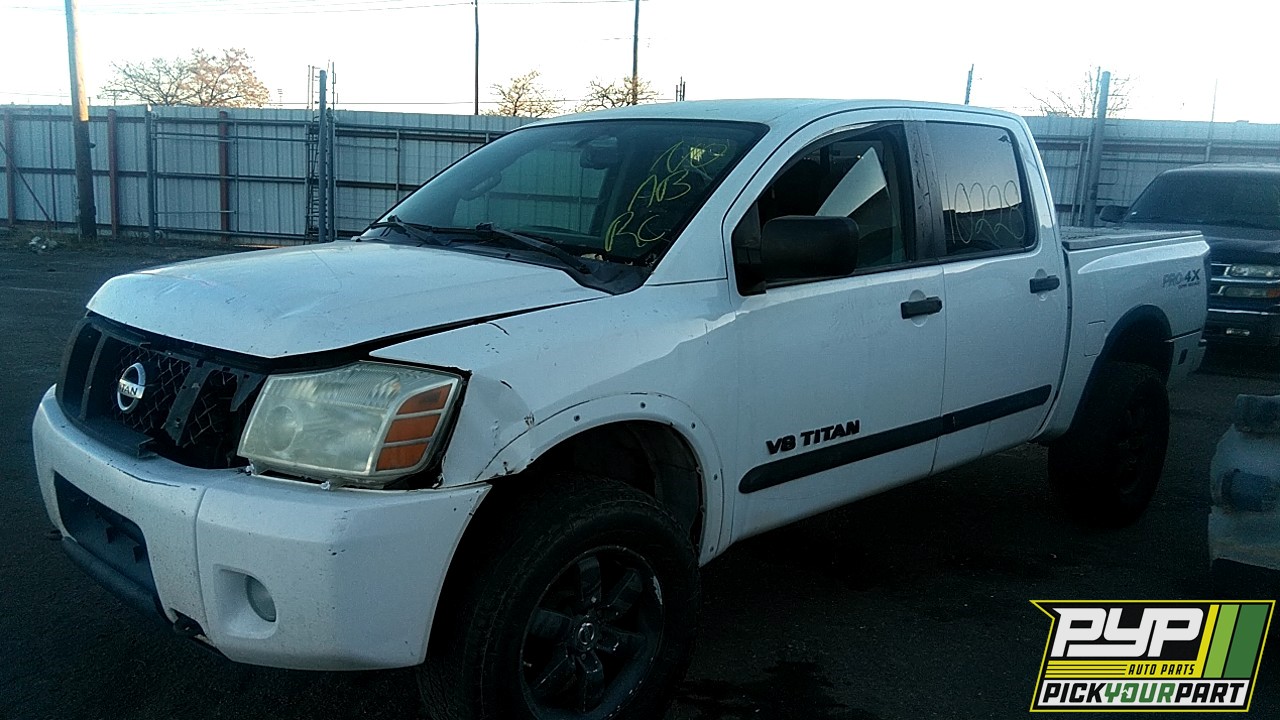 2012 NISSAN TITAN partes disponibles