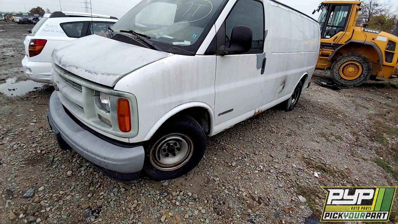 2001 CHEVROLET EXPRESS 2500 partes disponibles