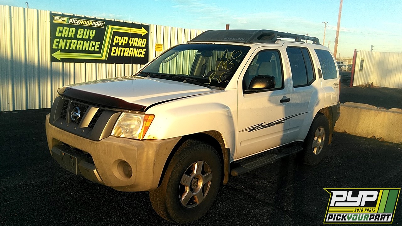 2007 NISSAN XTERRA partes disponibles