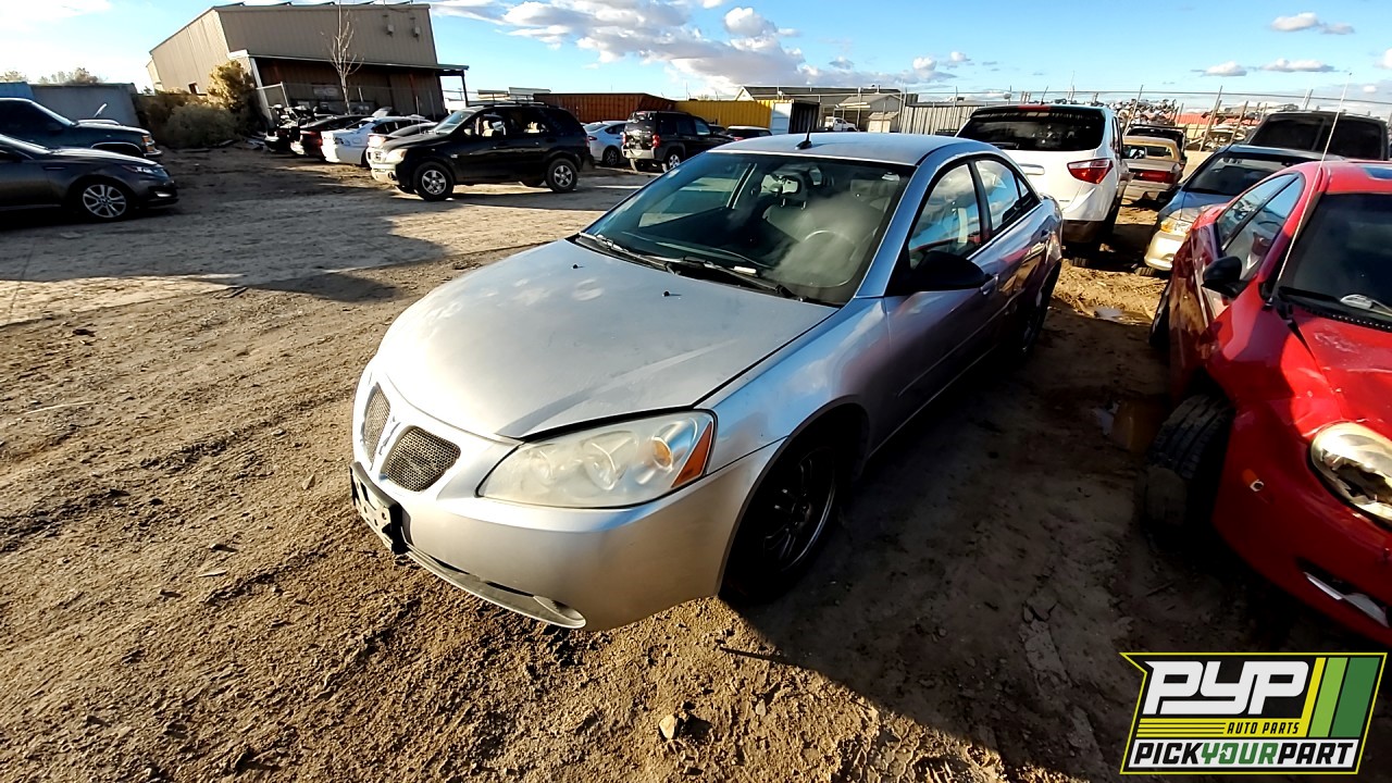2008 PONTIAC G6 available for parts