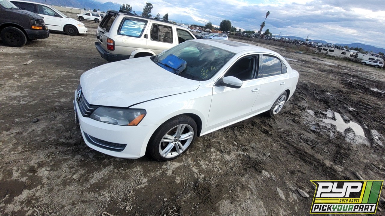 2014 VOLKSWAGEN PASSAT available for parts