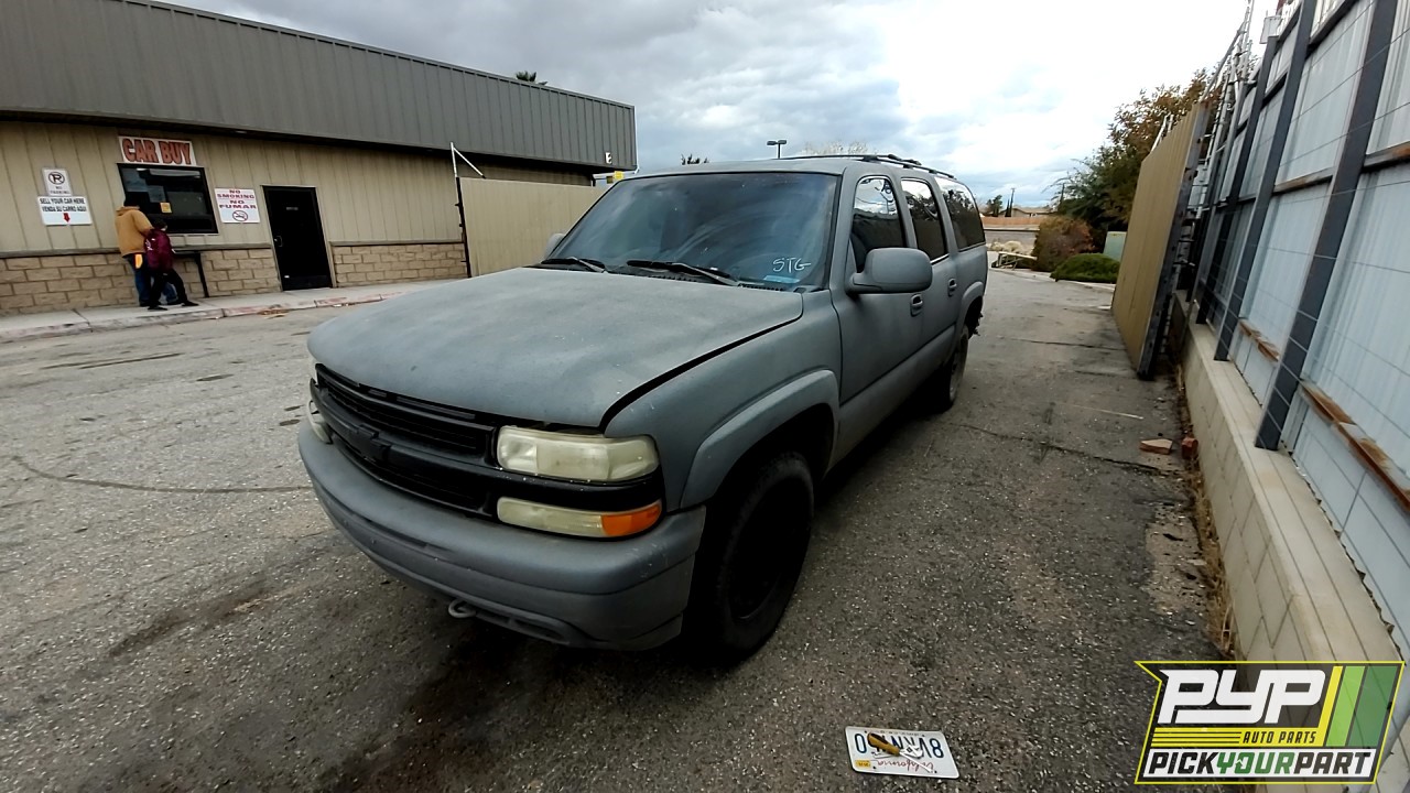 2001 CHEVROLET SUBURBAN 1500 available for parts