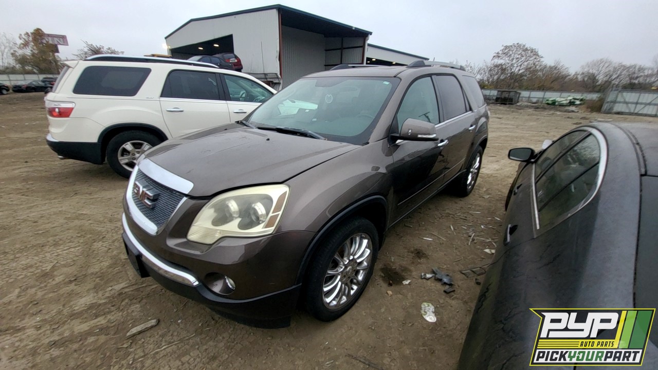 2011 GMC ACADIA partes disponibles