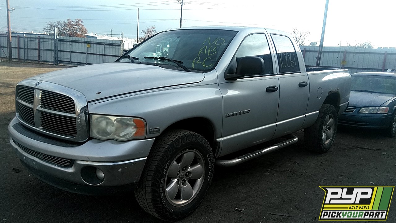 2004 DODGE RAM 1500 partes disponibles
