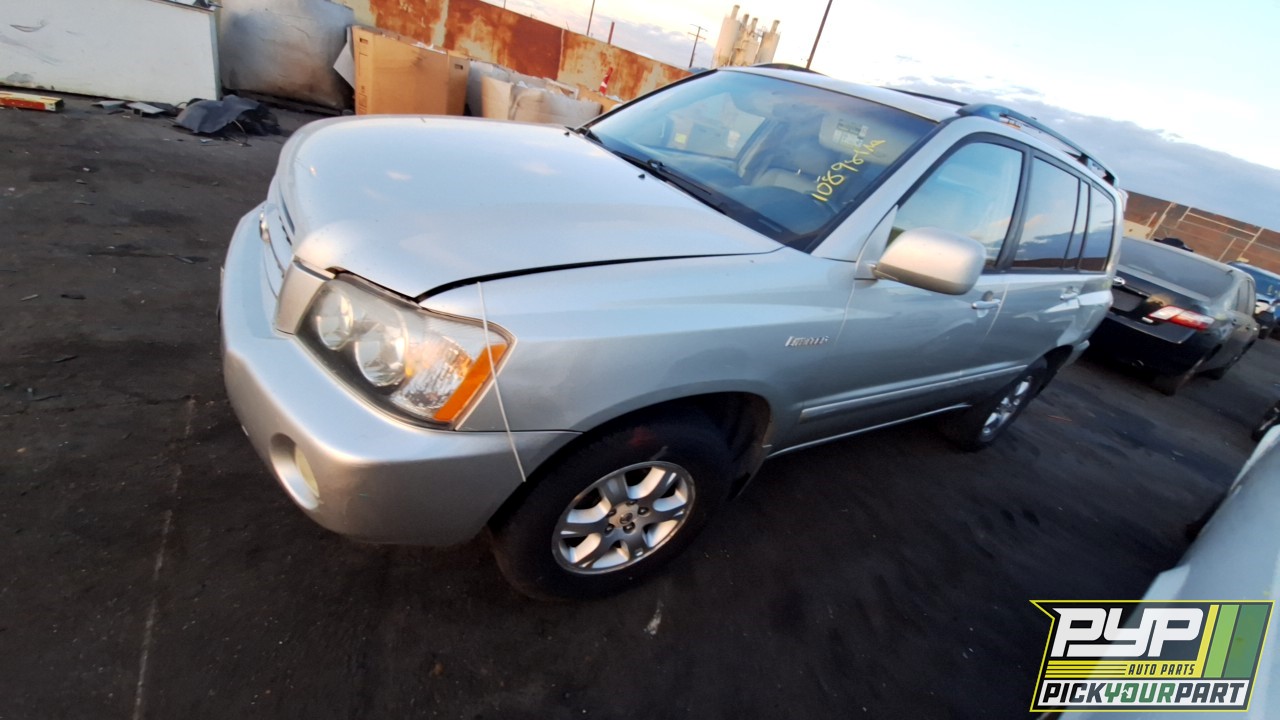 2003 TOYOTA HIGHLANDER available for parts